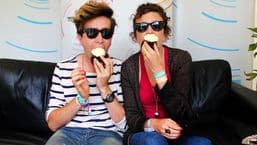 Nick Grimshaw and Annie Mac