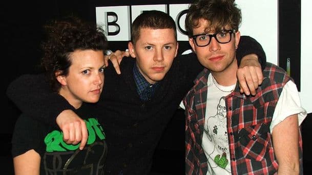 Nick Grimshaw and Annie Mac
